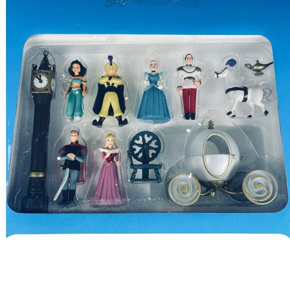 NEW Disney World CASTLE PLAYSET Cinderella Princess Friends Figurines Lights LG - Picture 5 of 16